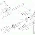 GRAND TOURING 600R E-TEC - North America 05- suspension - rear - upper section