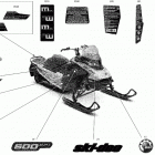 MXZ 600 EFI - SPORT - Europe Наклейки кузова