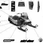 MXZ 600 EFI - SPORT - North America Наклейки кузова
