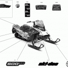 RENEGADE 600 EFI - SPORT - North America Наклейки кузова