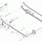 SUMMIT 600R E-TEC - SP - North America 05- suspension - rear - lower section  - model 154'