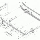 FREERIDE 154 850 E-TEC - North America 05- suspension - rear - lower section