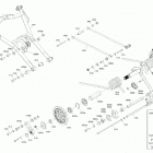 MXZ 600R E-TEC - TNT - North America 05- suspension - rear - upper section