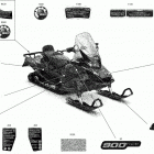 SKANDIC WT 900 ACE - Europe Наклейки кузова