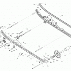 SUMMIT 850 E-TEC - SP - Europe 05- suspension - rear - lower section  - model 154'