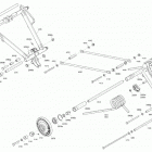 GRAND TOURING 900 ACE - North America 05- suspension - rear - upper section  - sport