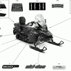 GRAND TOURING 900 ACE - North America 07- body - decals  - limited