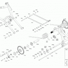MXZ 850 E-TEC - XRS - Europe 05- suspension - rear - upper section