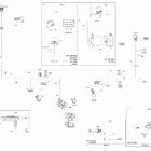 BACKCOUNTRY 850 E-TEC - X - North America 08- electric - main harness - 515178605 - model with mul...