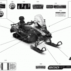 EXPEDITION LE 600R E-TEC - North America Наклейки кузова