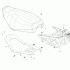 MXZ 600RS - Europe 07- body - seat - racing sled