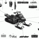 SUMMIT 850 E-TEC - X with EXPERT Package - 154 Наклейки кузова