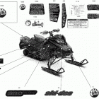 MXZ 850 E-TEC - X - North America Наклейки кузова