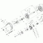 SKANDIC SWT 600R E-TEC - North America Вариатор