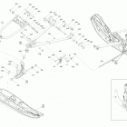 MXZ 850 E-TEC - XRS - North America 05- suspension - front - ski pilot tx