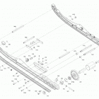MXZ 600RS - North America 05- suspension - rear - lower section