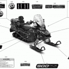 EXPEDITION SE 900 ACE TURBO - North America Наклейки кузова