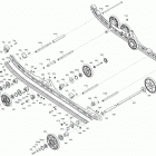 RENEGADE 900 ACE Turbo - X - North America 05- suspension - rear - lower section
