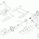 RENEGADE 900 ACE Turbo - X - North America 05- suspension - rear - upper section  - without quick a...