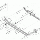 SUMMIT 850 E-TEC Turbo - X with EXPERT Package - 165 05- suspension - rear - lower section
