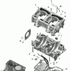 SUMMIT 850 E-TEC Turbo - X with EXPERT Package - 165 01- rotax - crankcase - turbo