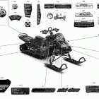 SUMMIT 850 E-TEC Turbo - X with EXPERT Package - 175 Наклейки кузова