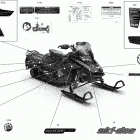 BACKCOUNTRY 600R E-TEC - North America 09- body - decals - std