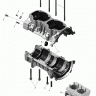 EXPEDITION SPORT 550F - North America 01- engine - crankcase - 550f