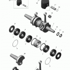 EXPEDITION SPORT 550F - North America 01- engine - crankshaft and pistons - 550f