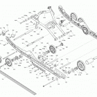 FREERIDE 137 850 E-TEC - North America 08- suspension, rear - lower section