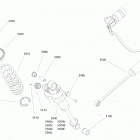 FREERIDE 137 850 E-TEC - North America 08- suspension, rear - shocks