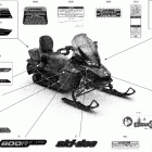 GRAND TOURING 600R E-TEC - North America 09- body - decals - ltd