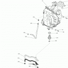 MXZ 600 CARB - North America Двигатель смазка