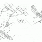 MXZ 600 CARB - North America 07- suspension, front - system