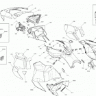 MXZ 600 CARB - North America 09- body - hood section