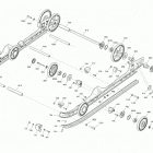 MXZ 600R E-TEC - Europe 08- suspension, rear - lower section  - xrs