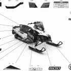 RENEGADE 600 CARB - North America 09- body - decals - sport