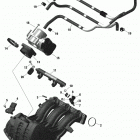 SKANDIC WT 900 ACE - Europe 01- engine - air intake manifold and throttle body - 900...