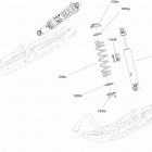SUMMIT 600 CARB - North America 07- suspension, front - shocks