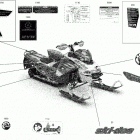BACKCOUNTRY 850 E-TEC - Europe 09- body - decals - xrs - 146