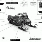 BACKCOUNTRY 850 E-TEC - STD - North America 09- body - decals - std