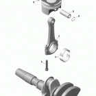 GRAND TOURING 600 ACE - North America 01- engine - crankshaft and pistons