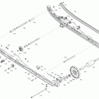 SUMMIT 600R E-TEC - North America 08- suspension, rear - lower section - model 146'