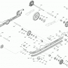 TUNDRA 600HO E-TEC - North America 08- suspension, rear - upper section