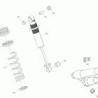 BACKCOUNTRY 850 E-TEC - X - North America 08- suspension, rear - shocks - x