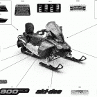 GRAND TOURING 900 ACE - North America 09- body - decals - sport