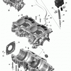 MXZ 600RS - Europe 01- engine - crankcase -  598 rs