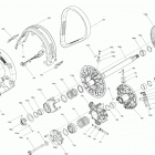 RENEGADE 600R E-TEC - Enduro - North America 05- pulley - system
