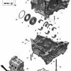 TUNDRA 600 ACE - North America 01- engine - crankcase