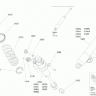 FREERIDE 165 850 E-TEC - North America 08- suspension, rear - shocks